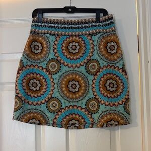FARM Rio Vibrant Floral Mini Skirt